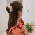 2021 New Hair Band Female Flower Bun Lazy Updo Gadget Internet Influencer Pearl Korean Headdress Hair Accessories