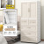 Children 'S Wardrobe Plastic Simple European Storage Cabinet Modern Bedroom Baby Hanging Wardrobe Wholesale Double Door Locker