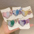 Korean Starry Sky Dream Colored Glaze Magic Color Acrylic-Based Resin Love Rubber Band Hair Rope Ponytail Rope Hair Ring