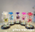 Simulation Gold Foil Glass Lampshade LED Light Rose Pansy Christmas Valentine's Day Wedding Gift Box Decorative Craft