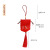Silk Sachet Perfume Bag Semicircle Drawstring Pouch Automobile Hanging Ornament Pharmacy Sachet Activity Gifts