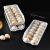 Direct Supply New Rolling Egg Storage Box Refrigerator Egg Roller Kitchen Preservation Storage Box Egg Storage Box