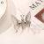 Korean-Style Moving Butterfly Barrettes Super Fairy Three-Dimensional Alloy Grip Retro Duckbilled Hair Accessories Women