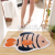 Small Fish Cartoon Microfiber Floor Mat Modern Minimalist Bedroom Floor Mat Bathroom Non-Slip Floor Mat Absorbent Home Ground Mat