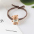 Internet Celebrity Ins Cartoon Bear Bear Hair Band Hair Elastic Band Milk Tea Color Headband Hair Accessories Wholesale