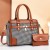 Fashion handbag Plaid Western Style Hand-Carrying Shoulder Bag Messenger Bag Women's Bag Factory Wholesale 14987