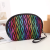 Laser Colorful Gilding Semicircle Cosmetic Bag Travel Toiletries Cosmetic Storage Bag Large Capacity Zipper Women's Bags