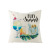 2022 Cross-Border New Linen Pillow Cover Summer Fruit Beach Print Sofa Cushion Cover Amazon Home