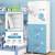 Children's Cartoon Wardrobe Baby Clothes Organizing Cabinet Household Locker Bedroom Hanging Wardrobe Thickened Plastic Simple Cabinet