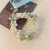 Spring and Summer Comely Pearl Bracelet Flower Hairband Bun Cute Dual-Purpose Hair Rope High Ponytail Bow Rubber Band