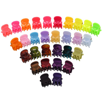 Amazon 1. 5cm Heart-Shaped Small Jaw Clip Refreshing Stylish Cropped Hair Clip Color Bang Clip DIY Hair Accessories