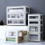 Drawer Desktop Storage Box Cosmetics Storage Box Student Dormitory Office Large Capacity Organizing Cabinet Storage Rack