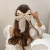 Korean Organza Spring/Summer Velvet Oversized Bow Spring/Summer Hairpin Female Back Head Hairpin Hair Ornaments Headdress Female