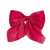 Net Red Super Fairy Beads Light Satin Medium Bow Barrettes Back Head Hairpin Black Red Temperament Duckbilled Headdress