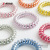 Factory Sales Zhuoqun Medium Electro-Optic Phone Line Hair Ring High Rebound Electro-Optic Hair Rope Fresh Hair Ring