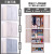 Thickened Baby Wardrobe Children's Storage Cabinet Drawer Plastic Clothes Organizing Cabinet Simple Wardrobe Children's Locker