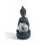 Resin Crafts Home Decoration Small Buddha Statue Outdoor Solar Lamp New Buddha Cross-Border New Product