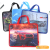 Color Racing Fighter Pattern School Students Handbag Test Paper Buggy Bag Data Bag Storage Bag