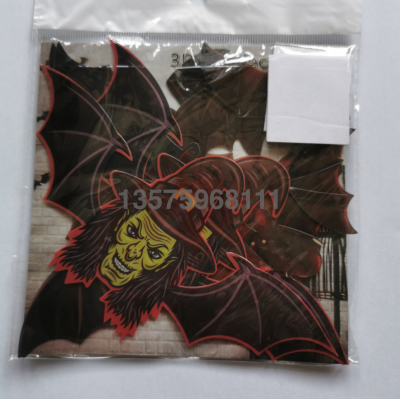 3D Bat Stickers Halloween Functional Sticker
