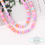 Colorful DIY Polymer Clay Beaded Gasket Handmade Soft Hole Beads String round Ornament Accessories Pottery Sheet Ornament Making