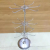 Three-Layer Vent-Mounted Holder Scarf Display Stand Small Jewelry Display Multi-Functional Floor Rotary Rack