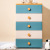 Plastic Drawer Storage Cabinet Children Baby Wardrobe Toy Sundries Clothes Locker Simple Chest of Drawers