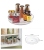 T02-2591 Multifunctional Rotatable Kitchen Storage Tray Household Seasoning Special Round Tray Storage Tray