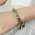 Kalimantan Eaglewood Bracelet Jade Lotus Seedpod Bracelet with Fragrance Wooden Prayer Beads Fresh and Refined Hand Cotton and Linen Accessories