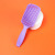 Cross-Border Hot Selling Hollow Mesh Massage Comb Wet and Dry Anti-Static Knotted Household Plastic Scalp Massage Comb Massage Comb