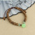 Kalimantan Eaglewood Bracelet Jade Lotus Seedpod Bracelet with Fragrance Wooden Prayer Beads Fresh and Refined Hand Cotton and Linen Accessories