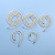 8mm Bright Pearl DIY Bag Chain Can Be Used As Phone Case Clothes Accessories Factory Direct Sales Can Be Made As Needed