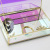 Cross-Border Glass Crafts Jewelry Box Necklace Ring Ear Large Capacity Ring Storage Box Jewelry Box Customization