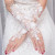 Ilya Bridal Wedding Dress Fingerless Gloves Lace Hollow out Long/Short Gloves Strap Diamond Gloves