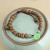 Kalimantan Eaglewood Bracelet Jade Lotus Seedpod Bracelet with Fragrance Wooden Prayer Beads Fresh and Refined Hand Cotton and Linen Accessories