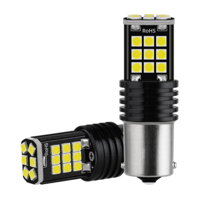 New Vehicle Led Reversing Light 3030 24smd Decoding 1156 T15 T20 Turn Signal