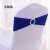 Hotel Elastic Chair Cover Decorative Buckle with Elastic Banquet Chair Cover Free Style Elastic Strap Bowknot at Chair Back