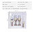 Bridegroom Bride Hemp Rope Linen Wedding Champagne Glass Knife Shovel Four-Piece Fashion Goblet Wedding Supplies