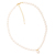 Clavicle Chain High Quality Small Rice-Shaped Beads Perfect Circle Half Hole Natural High Quality Freshwater Pearl Live Broadcast Supply Wholesale