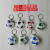 Plastic Cartoon Light-Emitting Led Keychain Pendant Children's Small Toy Promotion with Wholesale Gift 7
