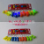 Plastic Cartoon Light-Emitting Led Keychain Pendant Children's Small Toy Promotion with Wholesale Gift 7