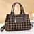 Factory Wholesale 2022 New Women's Bag Plaid Handbag European and American Fashion Ladies Bag Simple Fashion Shoulder Bag