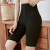 Breasted Weight Loss Pants Three-Point Five-Point Nine-Point Waist Girdling Belly Contraction Cycling Pants Stretch Shark Skin Leggings Women's Outer Wear