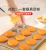 Factory Wholesale Non-Stick 6 12-Hole Cake Mold round Flat Muffin Cup Baking Tray Household Oven Baking Mold