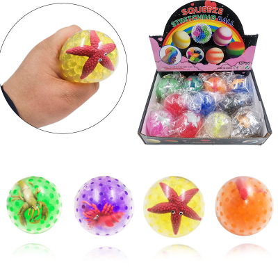 Cross-Border New Arrival Whole Person Vent Toy Quirky Ideas Grape Ball Animal Model Stress Relief Water Ball Squeezing Toy