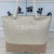 New Silver Silk Striped Straw Stitching Beach Bag Color Sequins Large Capacity Hemp Rope Bag