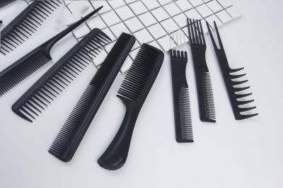 Foreign Trade 10 PCs Set Comb 10 Combination Makeup Comb Anti-Static Comb Hairdressing Foreign Trade Comb