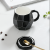 Creative Nordic Style Ins Ceramic Mug Diamond-Shaped Water Cup Activity Gift Wholesale Coffee Cup with Cover Spoon
