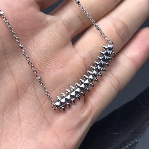 factory direct sales fashion card home classic rivet necklace new high version rotating bullet valentine‘s day gift