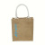Shopping Burlap Handbag Printed Logo Advertising Gift Gunnysack Enterprise Bota Bag Cotton Linen Bag Film Linen Bag