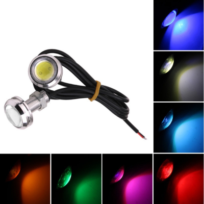 Car LED Light 23mm Eagle Eye Light Thin Lamp Screw Reversing Lamp Motorcycle Retrofit Lights Balance Car